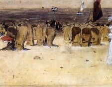 Arntzenius Floris Figures On The Beach Scheveningen. Arntzenius, ������