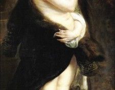 Peter Paul Rubens - Helen Fourment in Furs. ,  