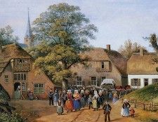 Knip Henri Coming out of church Sun. Knip, 