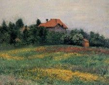 Caillebotte Gustave Norman Landscape. , 