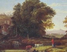 Italian Lanscape with Adueduct. ������, ������