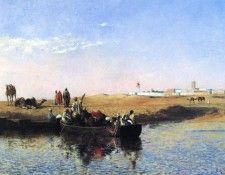 Weeks Edwin Lord Scene at Sale Morocco. ,  