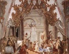 Tiepolo Wurzburg The Marriage of the Emperor Frederick Barbarossa to Beatrice of Burgundy. ,  
