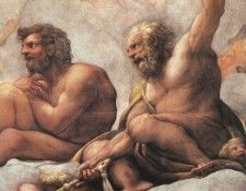 CORREGGIO The Apostles Peter And Paul Detail Of Cupola Fresco. ��������