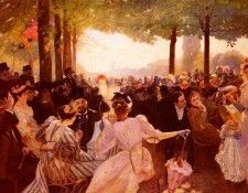 Dagnaux Albert Marie Adolphe Avenue Du Bois-De-Boulogne -Club Des Pannes. Dagnaux, ������� ���� ������