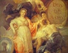 Francisco de Goya - Allegory of the City of Madrid.   ,  