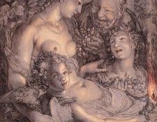 GOLTZIUS Hendrick Without Ceres And Bacchus Venus Would Freeze. , 