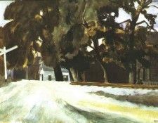 Hopper Railroad Crossing, 1926, Private collection. ������, ������