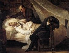 SCHEFFER Ary The Death Of Gericault.  