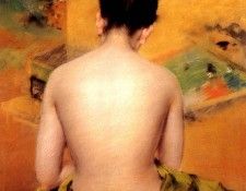 Chase William Merritt Back Of A Nude. ,  