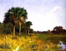 midwinter-florida(william lamb picknell)1894-fl art csg006. Picknell,  