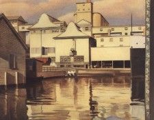 bs- Charles Sheeler- River Rouge Plant [1932]. Sheeler, 