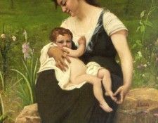 Delobbe Francois Alfred Maternite. Delobbe  