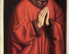 Eyck Jan van The Ghent Altarpiece The Donor. ,  