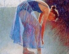 Colin Allbrook - Dancer in Blue, De. Allbrook, 