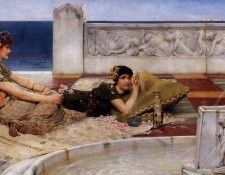 Alma Tadema Loves Votaries. - 