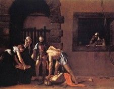 Caravaggio - The Decapitation Of Saint John The Baptist. ,   