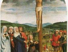 David,G. The crucifixion, ca 1515, 141x100 cm, Gemaeldegaler. �����, �����
