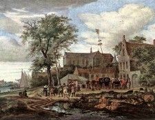 Tavern with May Tree WGA. ,  