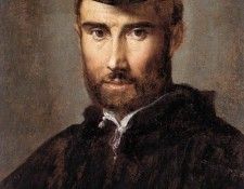 PARMIGIANINO Portrait Of A Man 1528 30. 