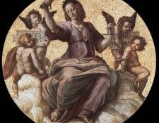 Raphael The Stanza della Segnatura Justice. �������