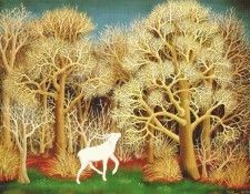 generalic deer in the wood 1956. 