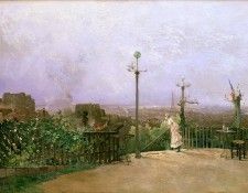 ��� �� ����� � �������� ��������� [Paris seen from the heights of Montmartre]. ������, ��� �