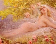 Clairin Georges Jules Victor A Brides Fantasy. Clairin, ���� ���� ������