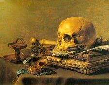 Claesz Vanitas Still Life, 1630, Mauritshuis, The Hague.. , 