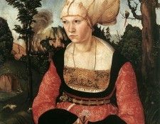 CRANACH Lucas the Elder Portrait Of Anna Cuspinian. ,  
