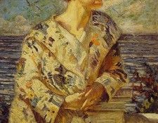 woman by the sea. Dodge, Уильям Deleftwich
