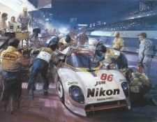 Cma 079 1983 le mans a  pitstop for mazda.  