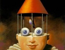 am-Rafal Olbinski .where you got those peepers. Olbinski, 