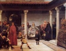 Alma Tadema The Education of the Children of Clovis. - 