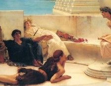 a reading from homer. - 
