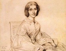 Ingres Madame Franz Adolf von Stuerler born Matilda Jarman. ,   