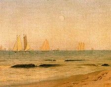 Gifford Sanford Robinson Sandy Hook 1865. , Sanford 