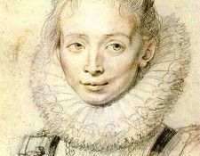 Rubens Portrait of a Chambermaid Chalk. ������, ����� �����