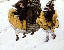 Anna Whelen Betts A Winter Day, 1913 sqs. �����, ���� �����