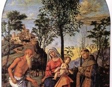 CIMA da Conegliano Madonna Of The Orange Tree. ,  