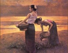 lrsDingShiang-SunsetatLuiShaRiver. , Shiang