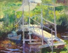 twachtman the white bridge c1900. Twachtmann,  