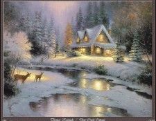 Thomas Kinkade - Deer Creek Cottage (Abraxsis). ������� �����