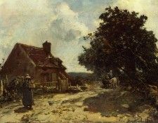 Jongkind Johan Berthold In the Vicinity of Nevers. Jongkind, ����� ��������