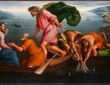Bassano,J. The Miraculous Draught of Fishes, 1545, 143.5x243. ,    