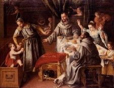 Cotan Fray Juan Sanchez The Miracle Of Saint Francis. Cotan,  