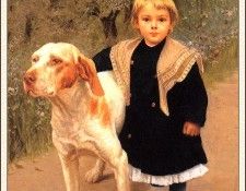 bs-ahp- Luigi Torro- Child With A Hound. Torro, 