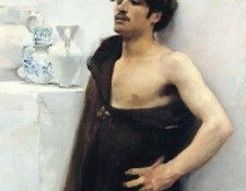 Sargent John Singer Young Man in Reverie. ,  