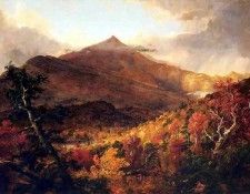 hudson rv sc csg015 schroon mountain adirondacks-thomas cole. , 