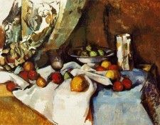 CeZANNE STILL LIFE WITH APPLES,1895-98, MOMA NY,VENTURI 736. , 